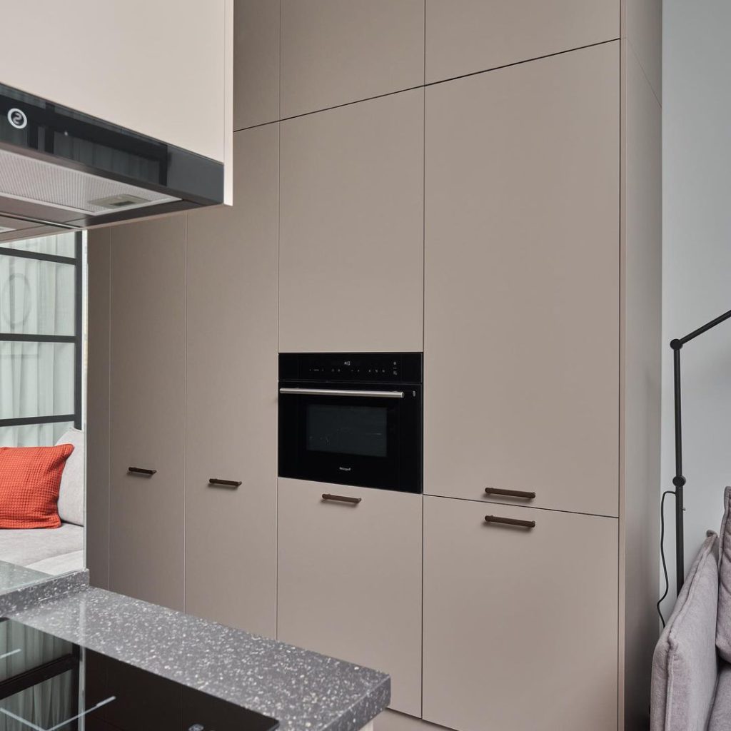 Дизайн квартиры с маленькой площадью для кухни